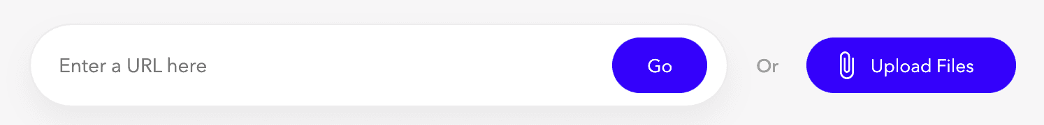 The URL bar in MarkUp.io can create MarkUps of live websites and webpages.