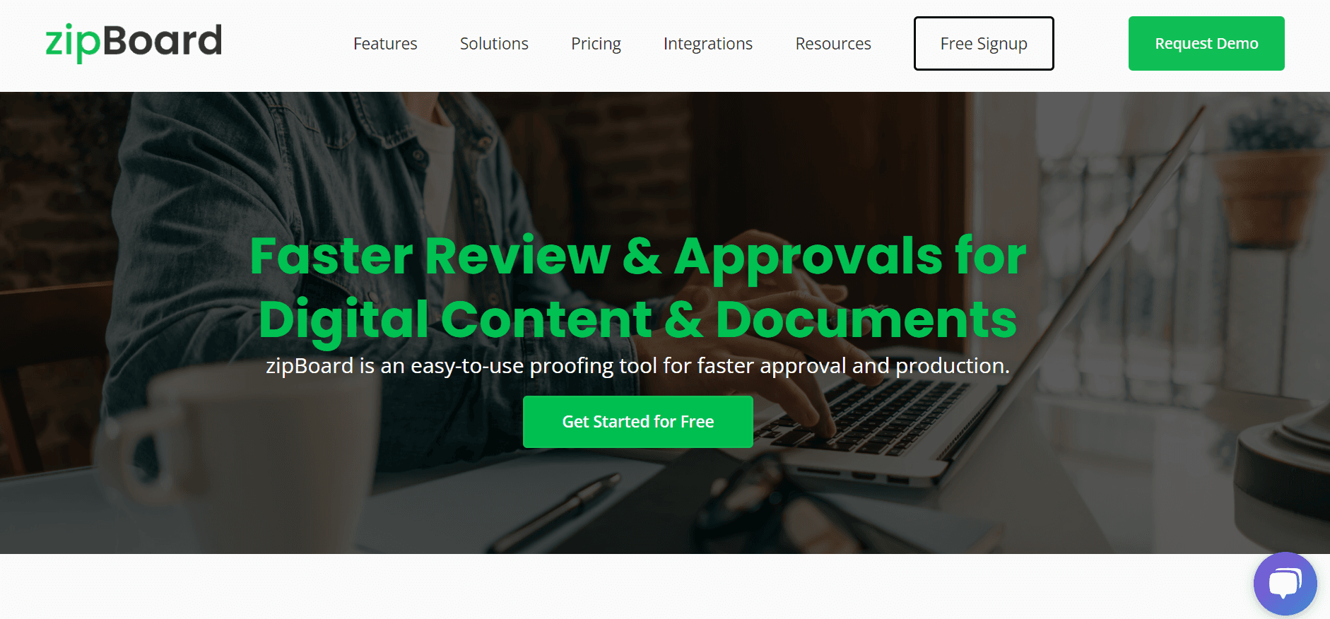 zipBoard's homepage