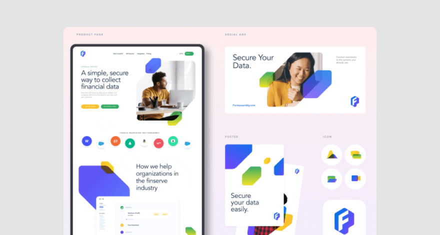 Solution page mockup