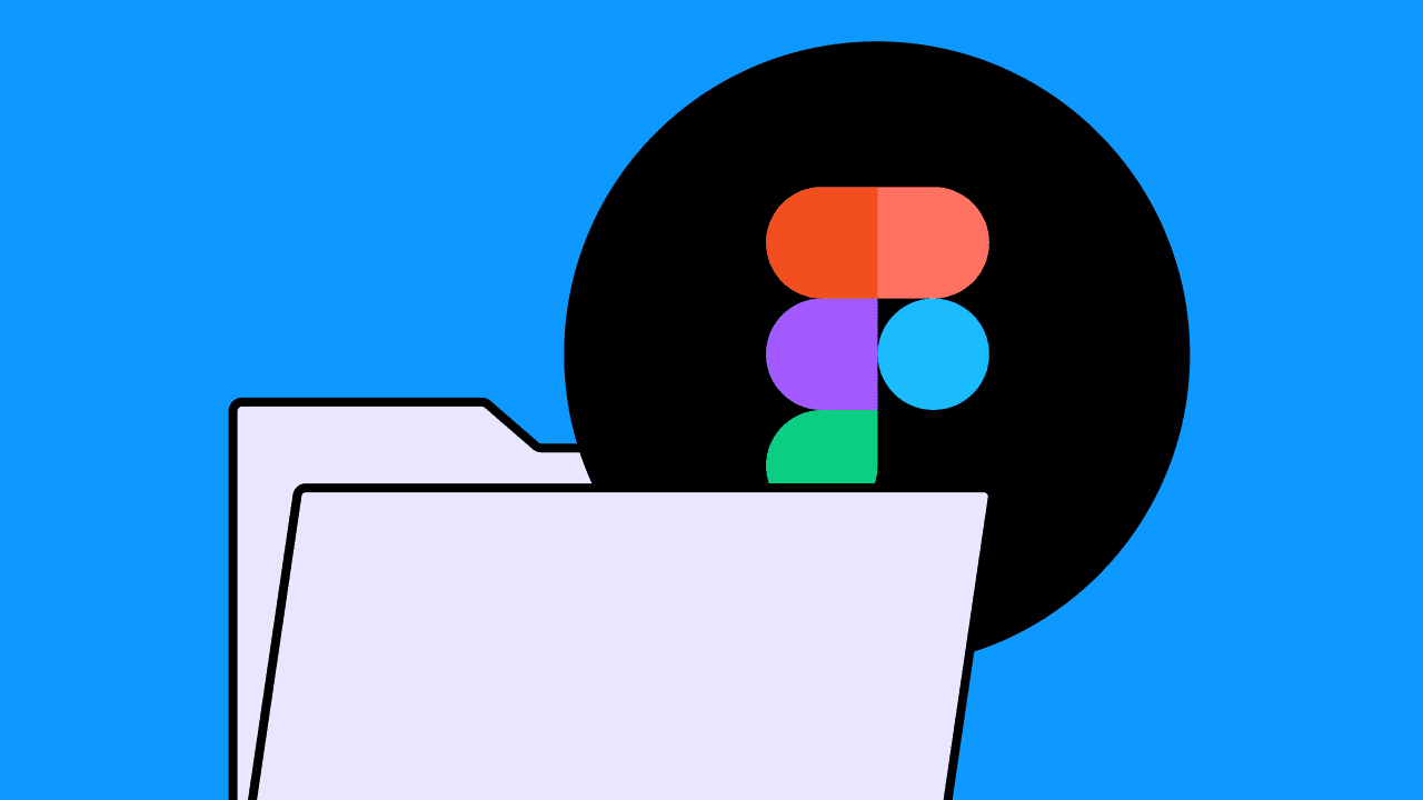 Illustration for the three-step tutorial on how to export from Figma