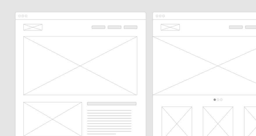 Gray abstract graphic of wireframes.